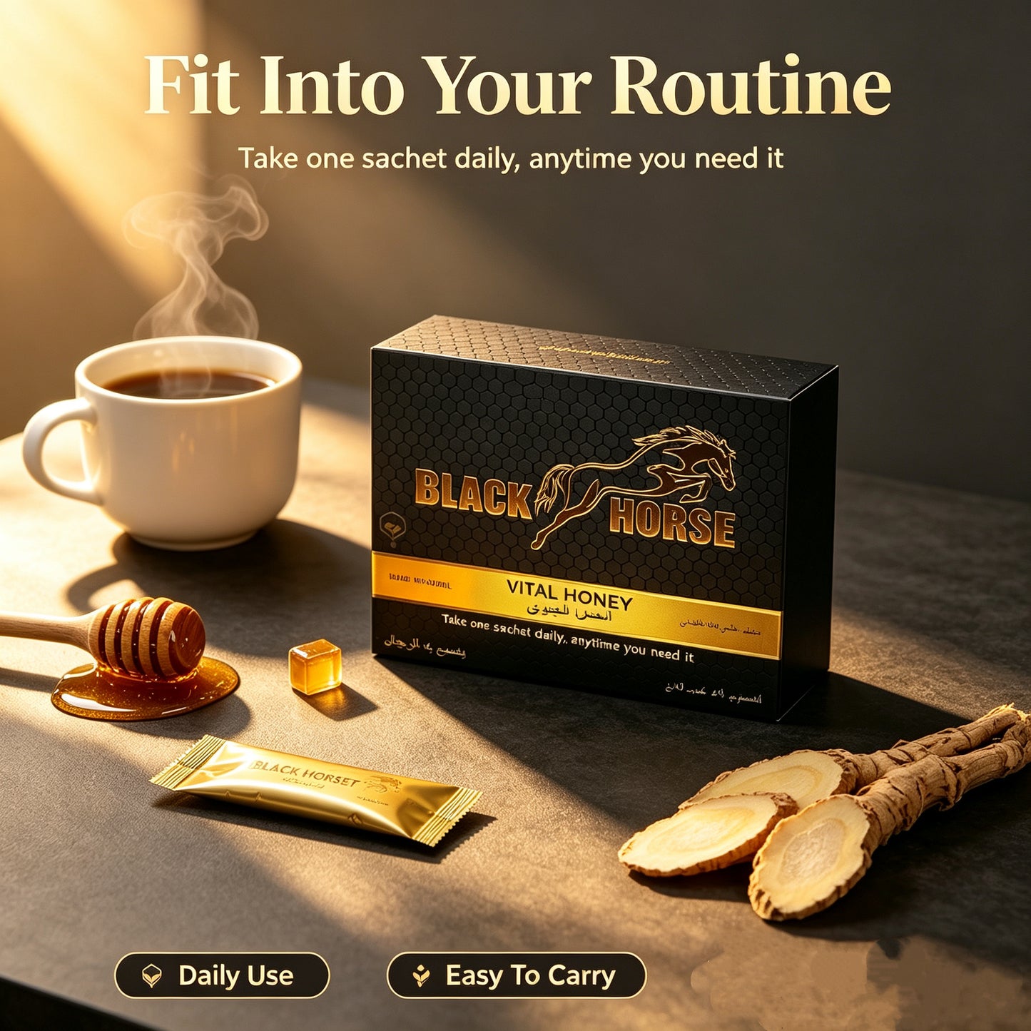 Black Horse Vital Honey Box